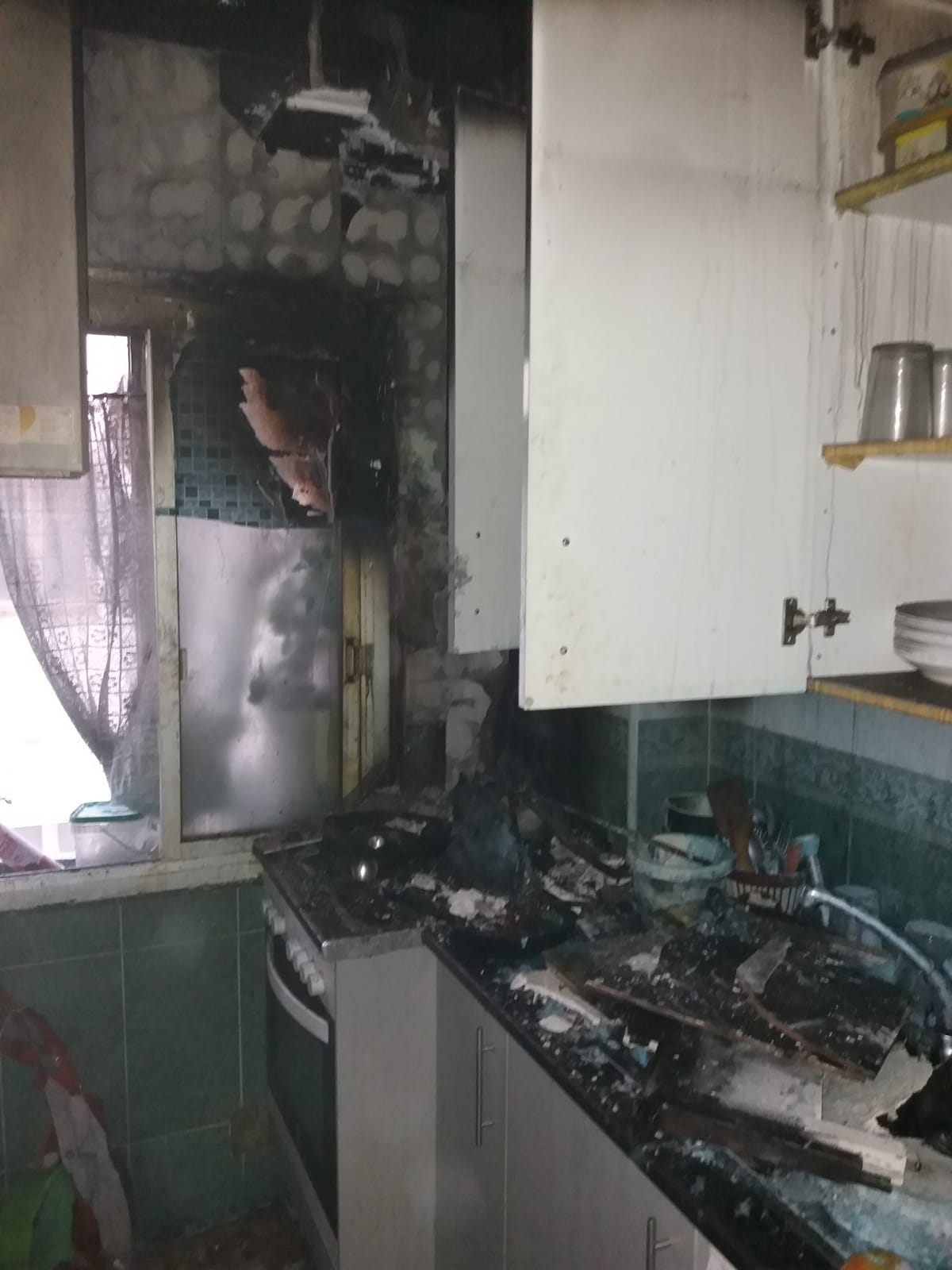 Sofocado el incendio de una cocina en un edificio de la avenida ...